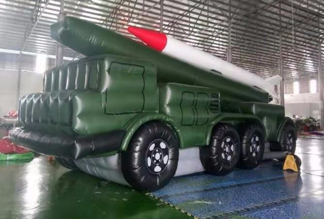 金门充气导弹车